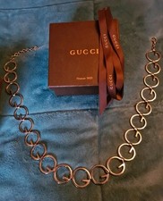 Rare Vintage Gucci Logo Belt