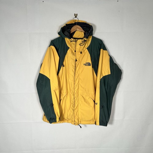 North face jacket mens yellow - north,