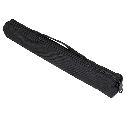 Portable black vertical flute - black,
