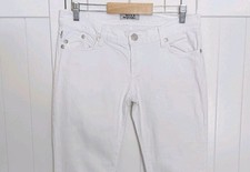 Rock And Republic Cropped Jeans White Size 29 