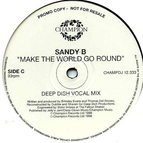 Sandy make the - sandy, world