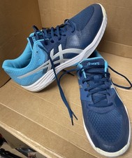 Asics Men's Gel-Tactic Court 2 Mens Shoes Trainers Blue UK Size 12 VGC