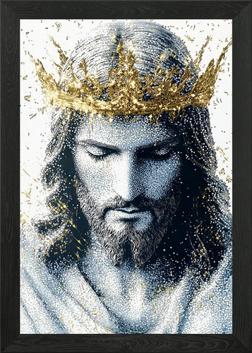 Jesus christ with golden - christ,