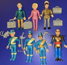 Thunderbirds 1992 Figures bundle Matchbox Vintage with accessories 