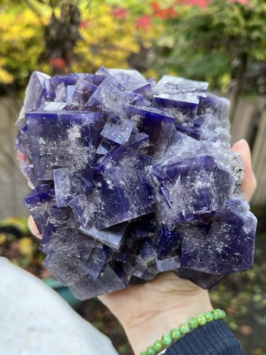 Greenlaws mine fluorite - greenlaws,