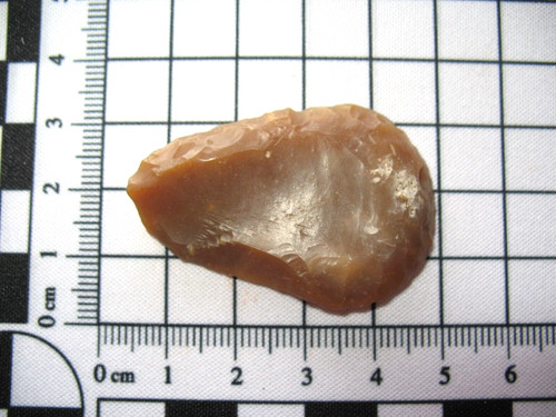 Palaeolithic monofacial flint