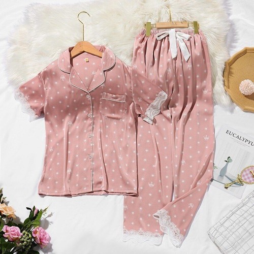 Xxl short sleeve - short, lace