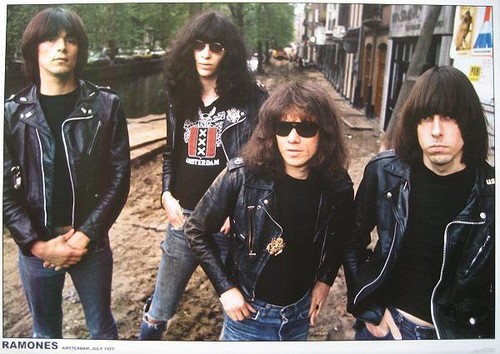 Ramones poster amsterdam - poster, 1977