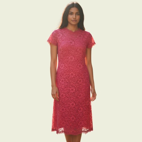 Caroline charles coral lace - caroline,