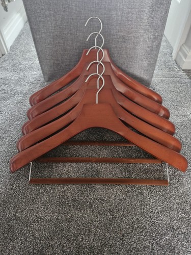 Wooden suit coat - coat, hangers