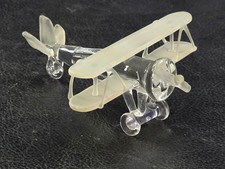 Small Glass Bi-plane Model