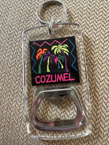 Vintage keychain cozumel - keychain,