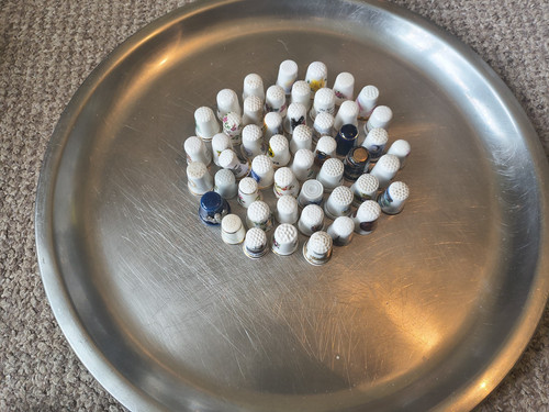 Lot7 thimbles unsorted - -,