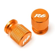 YAMAHA R6 Metal Dust Caps Pair