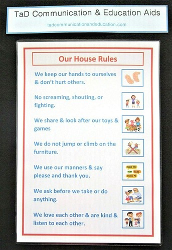 Our house rules chart - house,