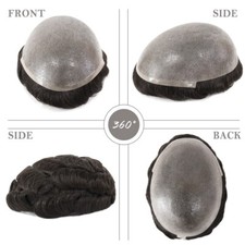 Mens Toupee Hair Replacement