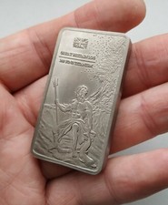 Poseidon .999 Fine Titanium Bar - 31.1g Bullion Metal, 1 Troy Ounce Investment