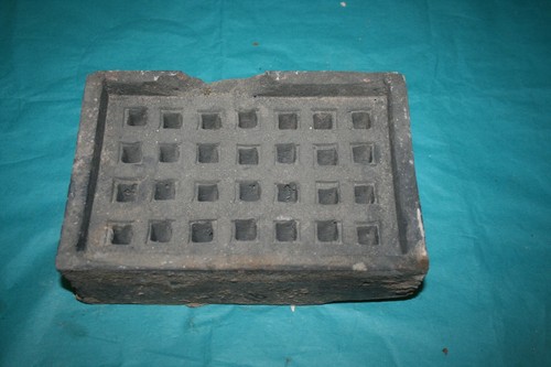 Air brick vent reclaimed - reclaimed, blue