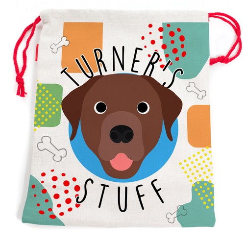 Personalised dog toy storage - personalised,