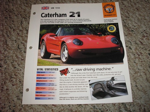 1998 caterham hot - uk, 21