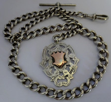 Antique solid silver - , pocket