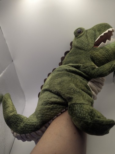 German plush large hand puppet - plush,