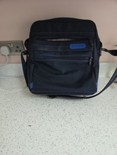 vintage Samsonite Carry On Flight Travel Bag Shoulder Luggage Bag Black PROP