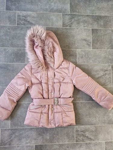 Girls pink lipsy coat - lipsy,