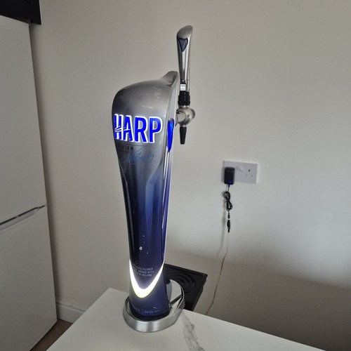 Harp lager beer tap - beer, pump