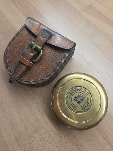 Nautical pocket compass - nautical,