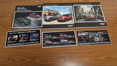 Mini cooper car catalog set - cooper,