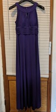 Sangria Long Purple Prom /