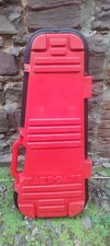 HARDCASE Guitar Case Red Retro Vintage 70's/80's Guitar Case