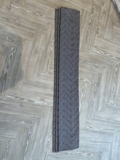 Roman Blind Blue & Cream With