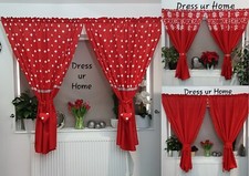Amazing Red Christmas Curtains
