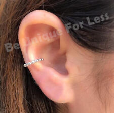 Fake Ring Cartilage Das Ball Earring Conch Rook NoseRing Hoop NO PIERCING NEEDED
