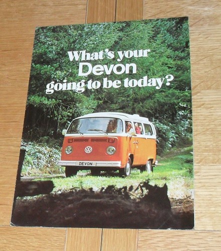 Volkswagen devon camper - vw,