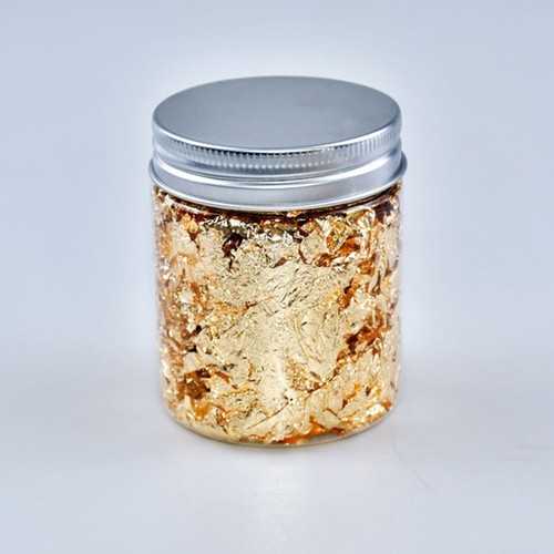 Gold leaf flakes - leaf,