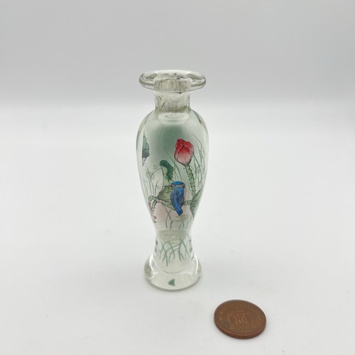 Chinese inside painted glass - chinese,