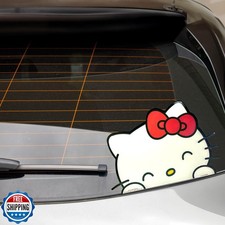 Hello Kitty Sticker Car Decal