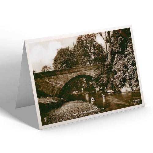 Notelet vintage wales - notelet,
