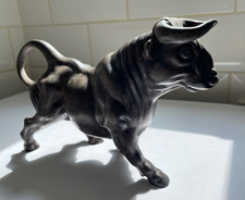 Abstract Bull Figure. 23cm long . 14 cm high.