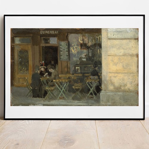 Art print sickert cafe in - print,