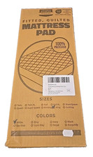 Utopia Bedding Quilted Fitted