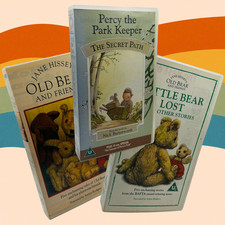 Retro VHS Video Tapes Triple