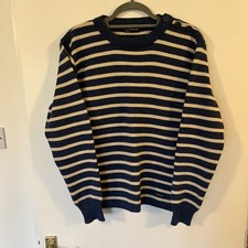 Amor Lux Breton Striped 100% Wool Jumper