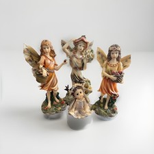 Regency Fine Arts Fairy Figurines – 2001 Collectable Lot of 4 – No Box