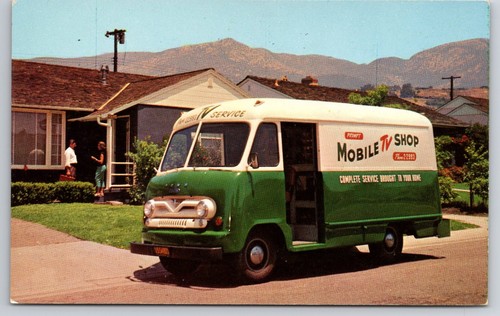 Mobile shop van advertising - mobile, tv