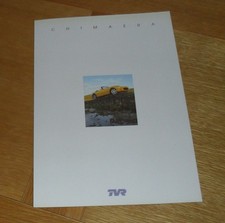 TVR Chimaera 450 & 500 Brochure 1998-2000