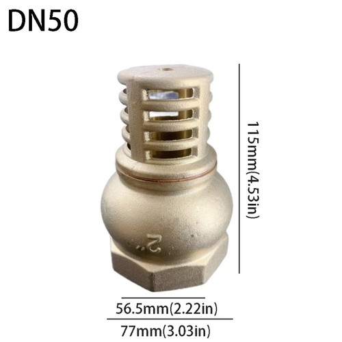 Robust brass foot valve - robust,